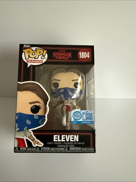 Funko Other - Funko Eleven Vinyl Figure with Blue Bandana and Red Accents